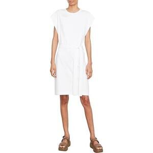 Vince, XL, White, Women’s Crew Neck Muscle Dress
